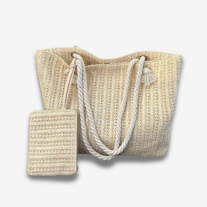 Tehran | Große Rieten-Strandtasche