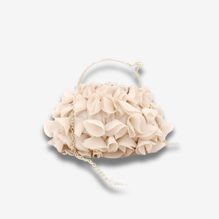 Chiba | Blüten Handtasche mit Kette