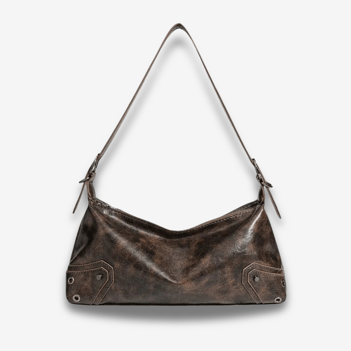 Irkutsk | Schultertasche aus Vintage-Lederoptik