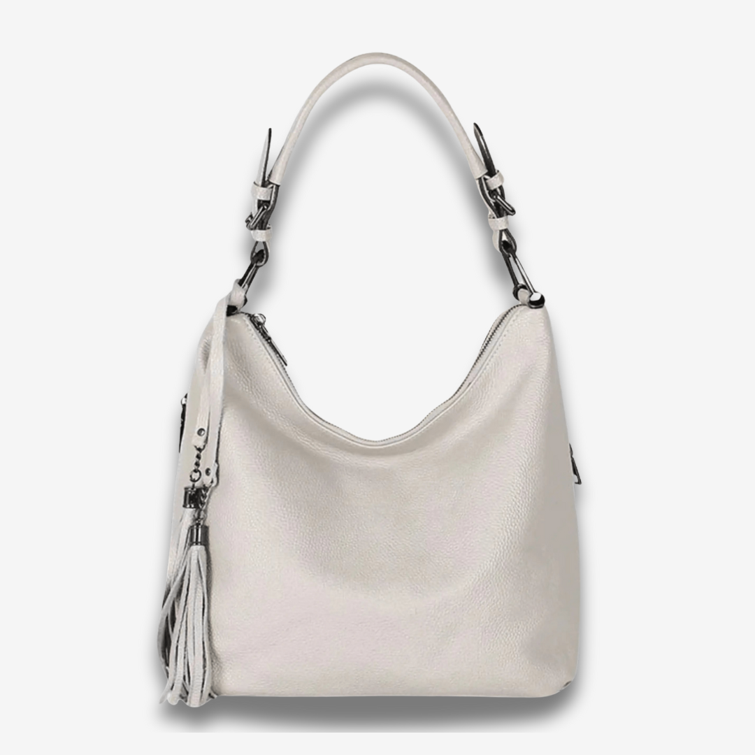 Saskatoon | Roter Leder Hobo Bag