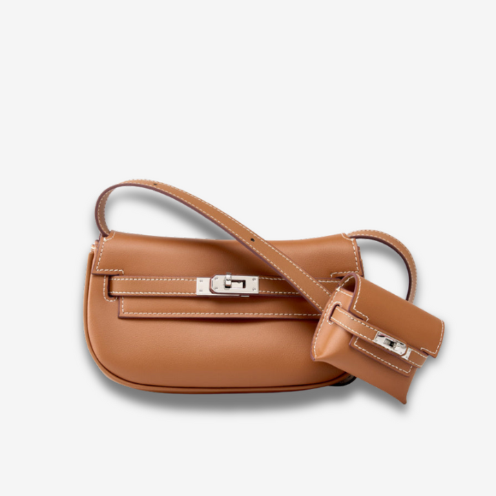 Manama | weiche Leder‑Flap‑Shoulder‑Bag