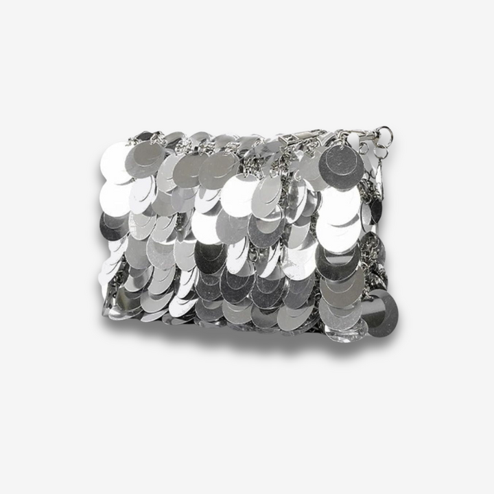 Buenos Aires | Pailletten‑Party‑Clutch mit Kette