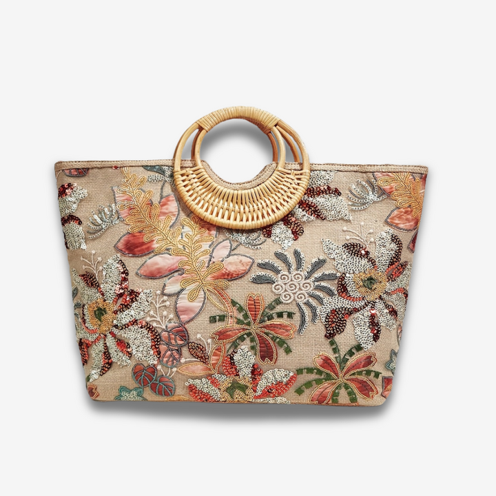 Chachapoyas | Bestickte Canvas Tote Bag