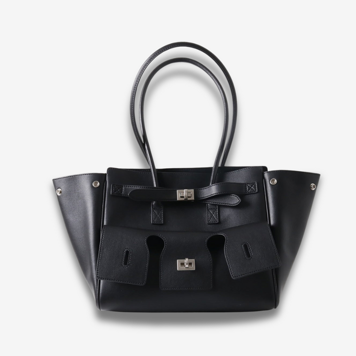 Likasi | Elegante Lederhandtasche mit Schnalle