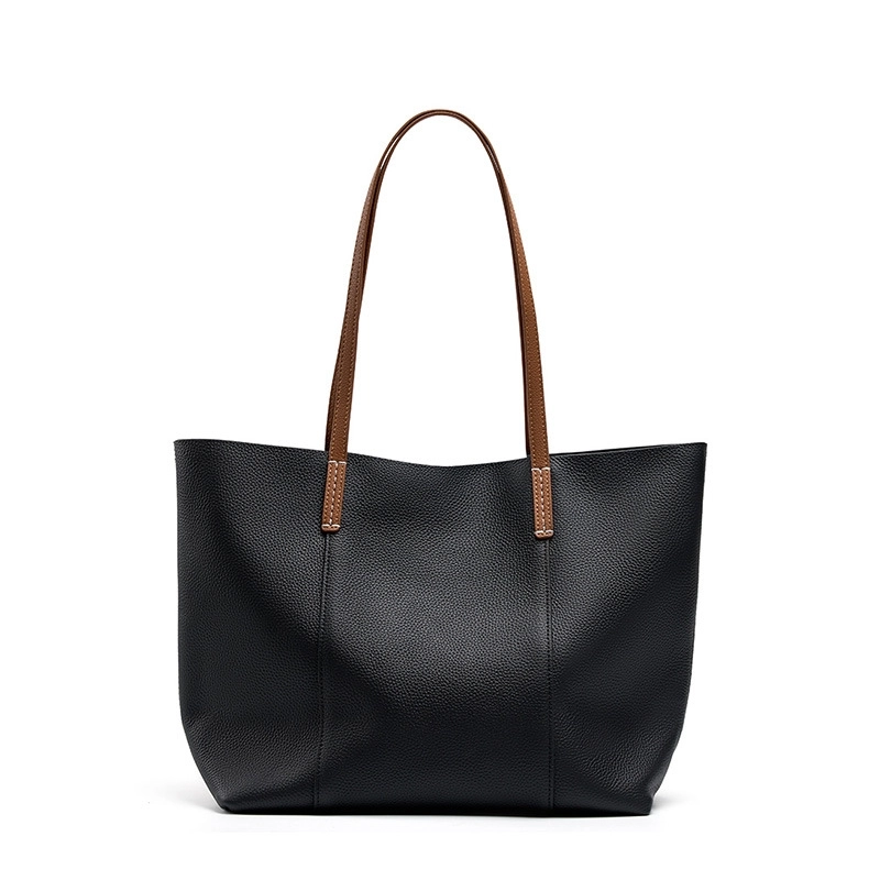 Potosí | Elegante Taupe Ledertragetasche