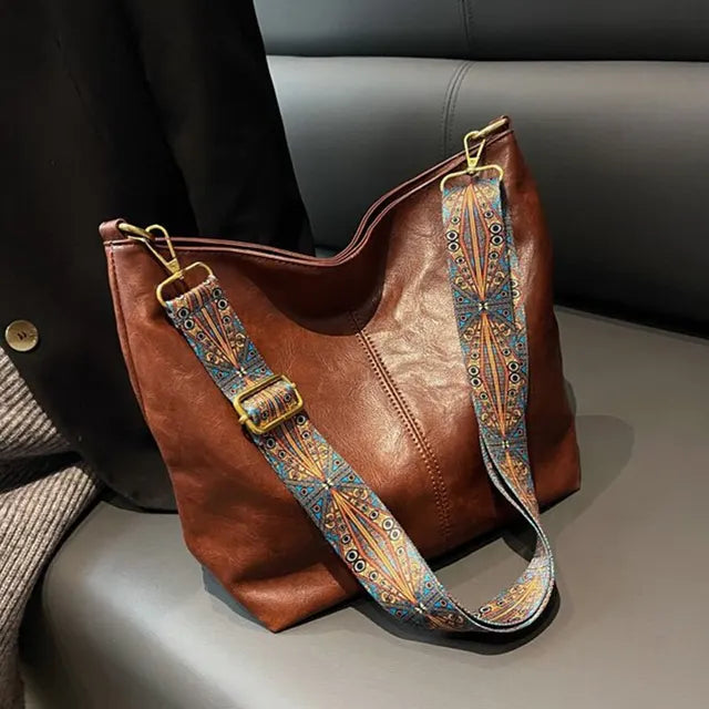 Mumbai | Stylische Vintage Schultertasche
