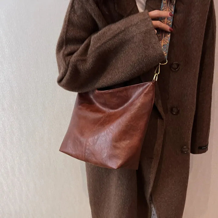 Mumbai | Stylische Vintage Schultertasche