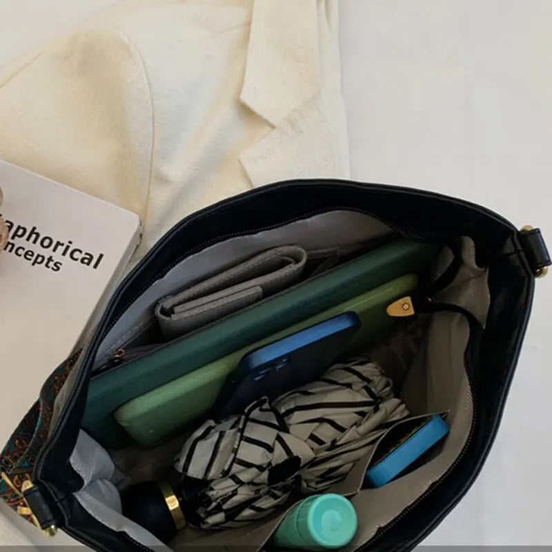Mumbai | Stylische Vintage Schultertasche
