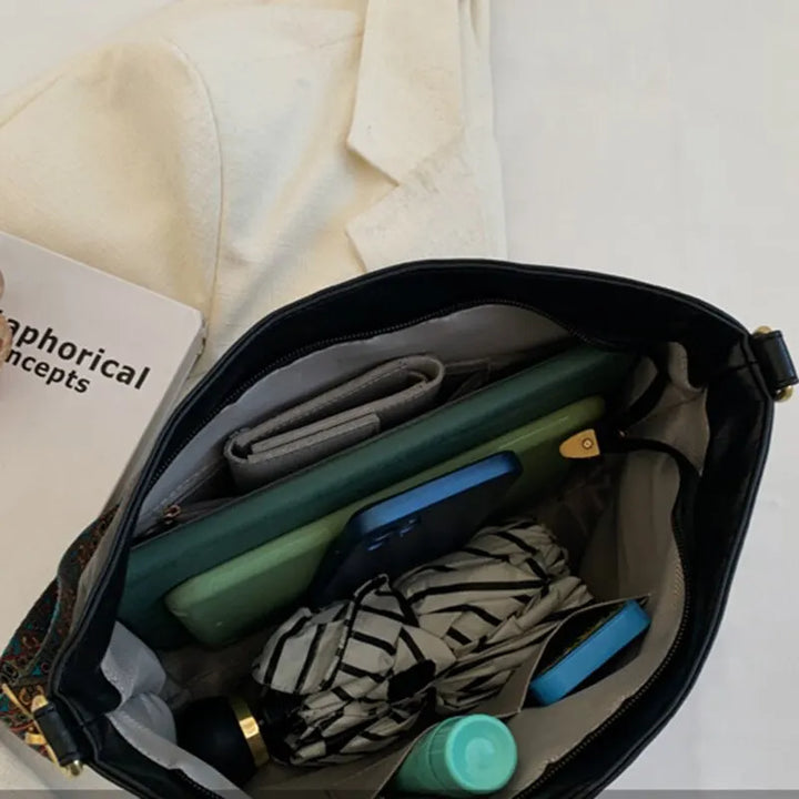 Mumbai | Stylische Vintage Schultertasche