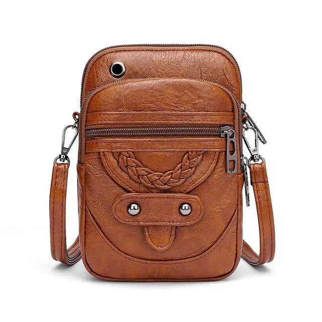 Funafuti | Crossbody Ledertasche Damen