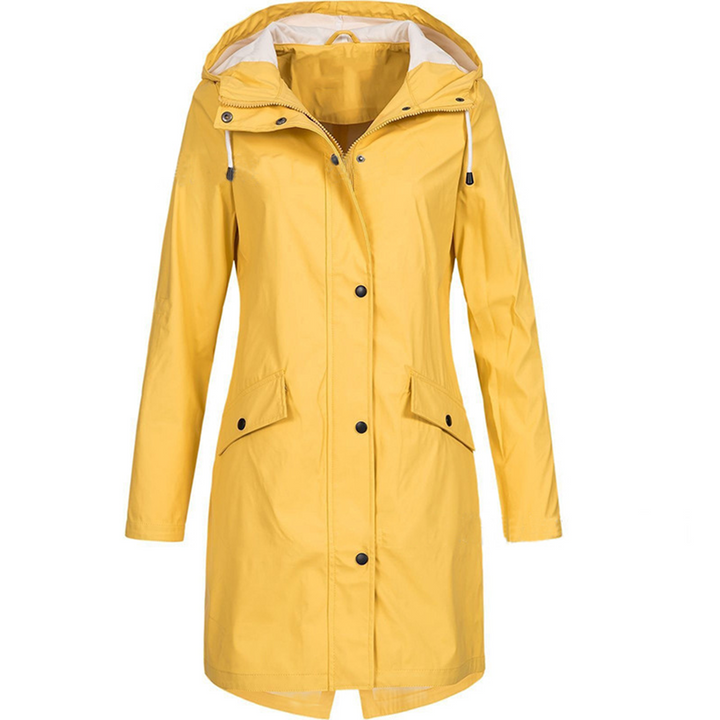Solenith | Wasserdichte Damen-Regenjacke mit Kapuze