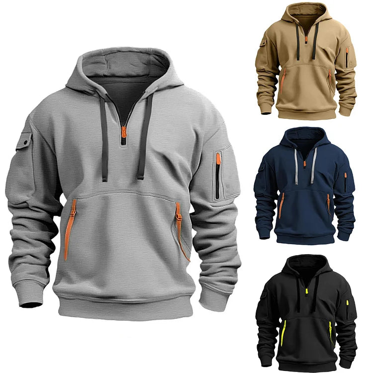 Adrian | Halbzip Hoodie für Herren