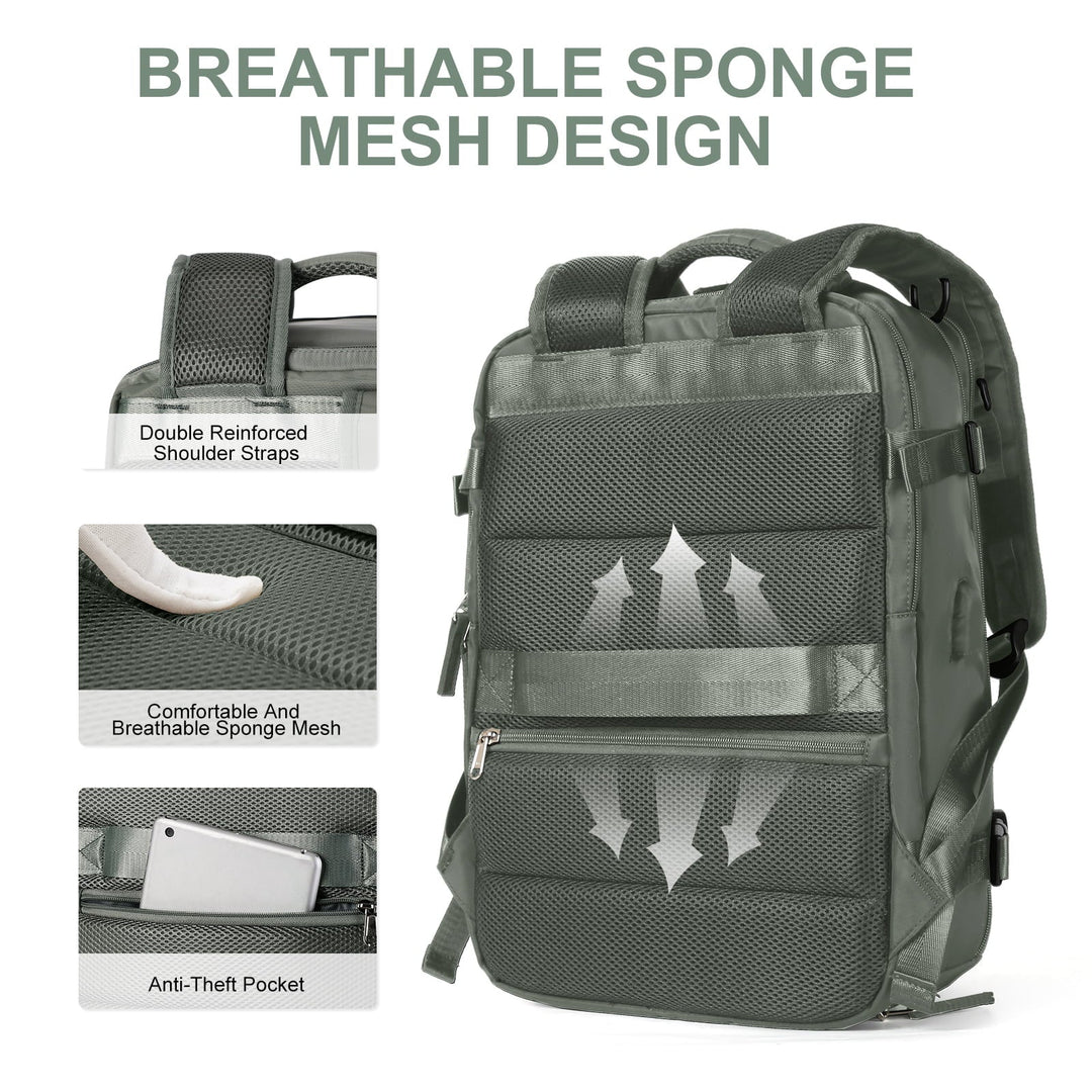 Menongue | großer wasserdichter Reisetaschen-Rucksack