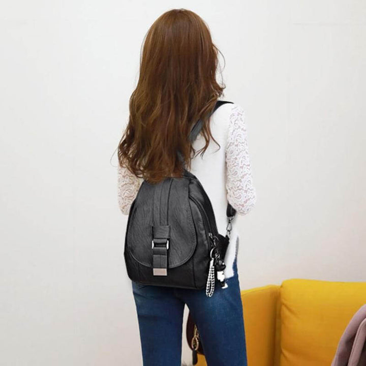 Kumamoto | Stilvoller Leder Rucksack für Alltag