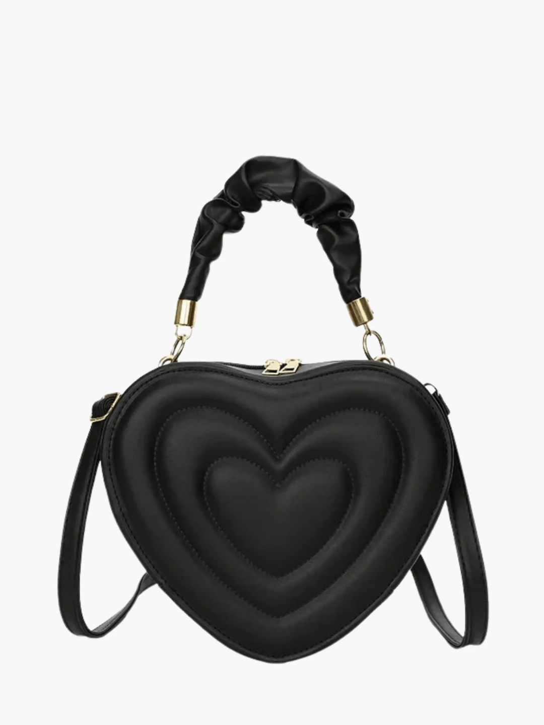 Warri | verspielte Herz‑Form‑Ledertasche