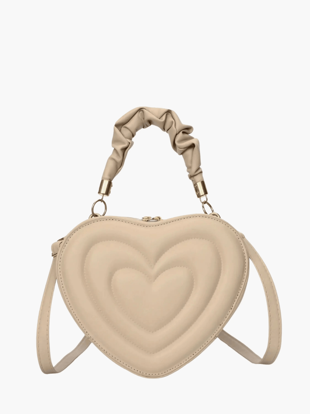 Warri | verspielte Herz‑Form‑Ledertasche