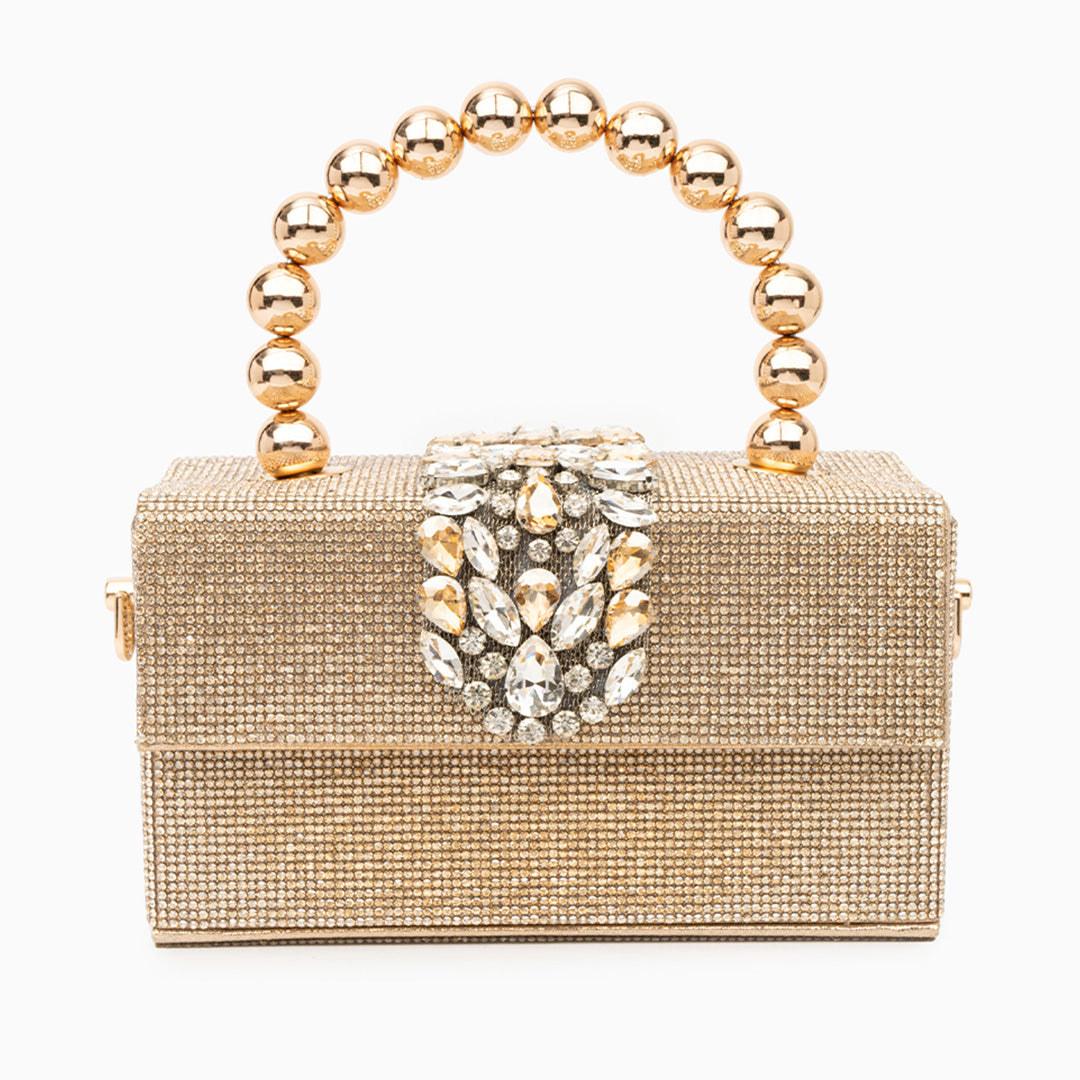 Kelowna | Glitzernde Kristall-Abendtasche