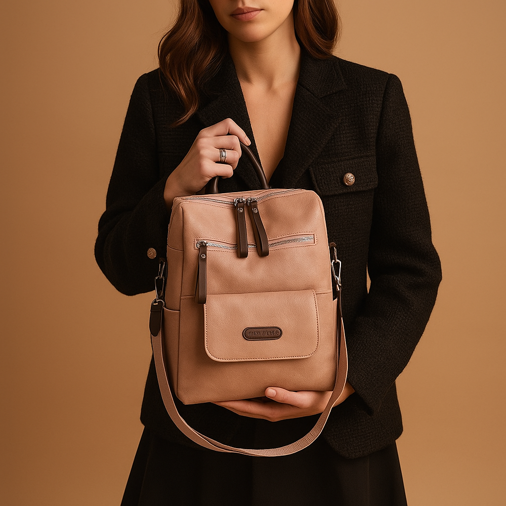 Solenya | Damen Rucksack mit Diebstahlschutz