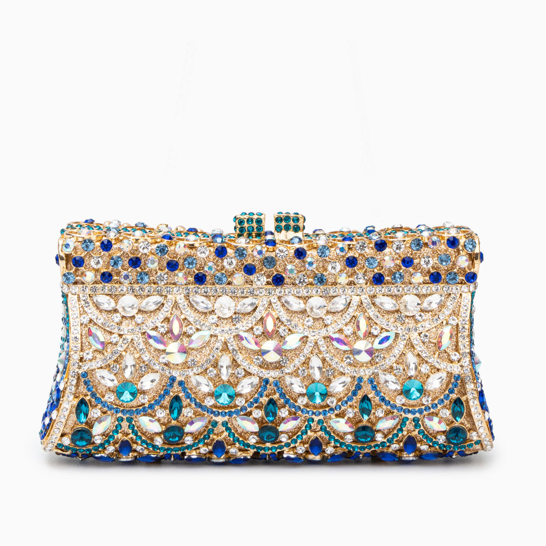 Aspen | Glamouröse Kristall-Clutch