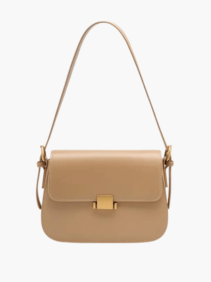 Sisimiut | Glatte Leder‑Schultertasche