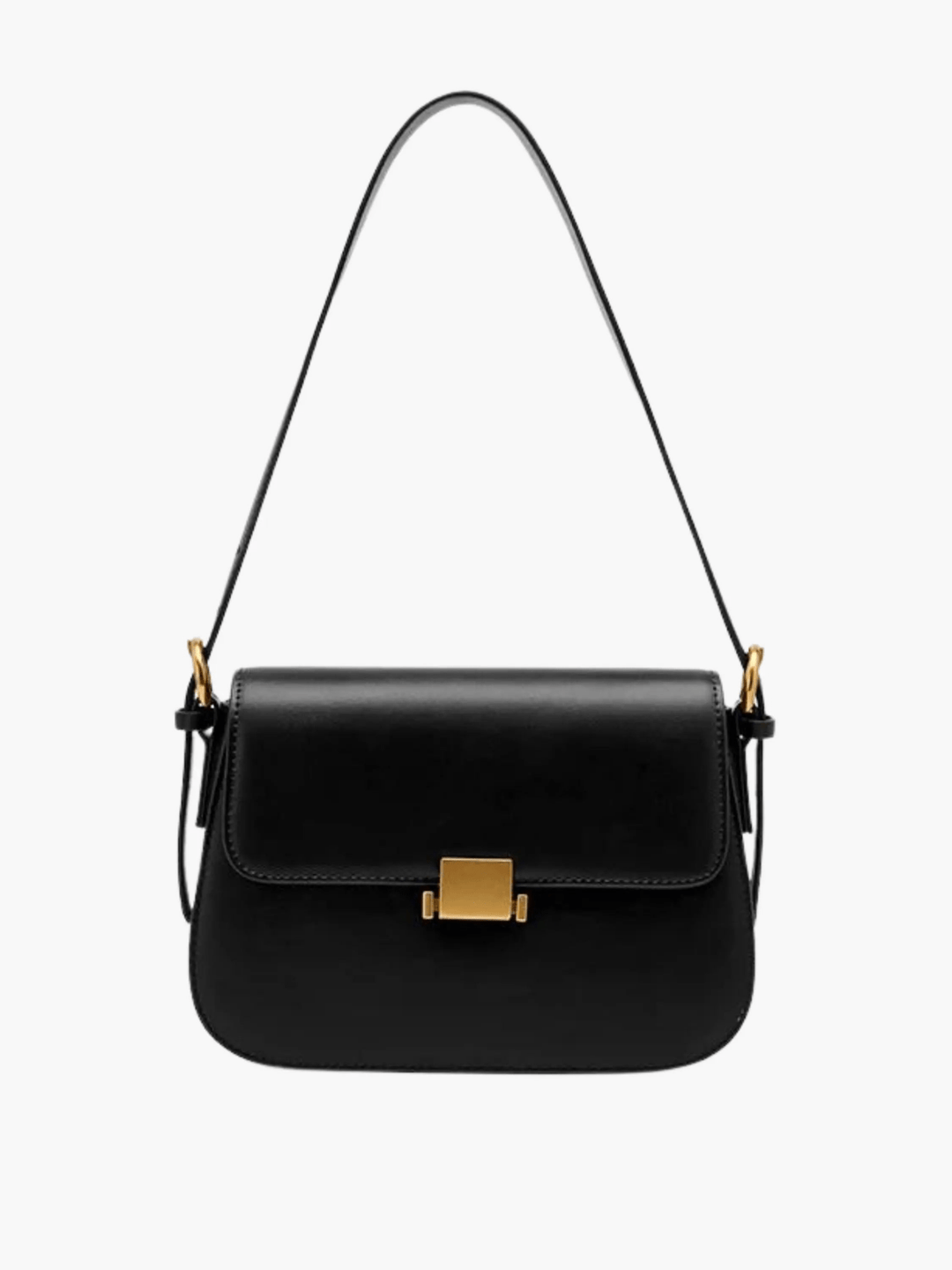 Sisimiut | Glatte Leder‑Schultertasche