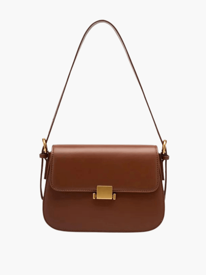 Sisimiut | Glatte Leder‑Schultertasche