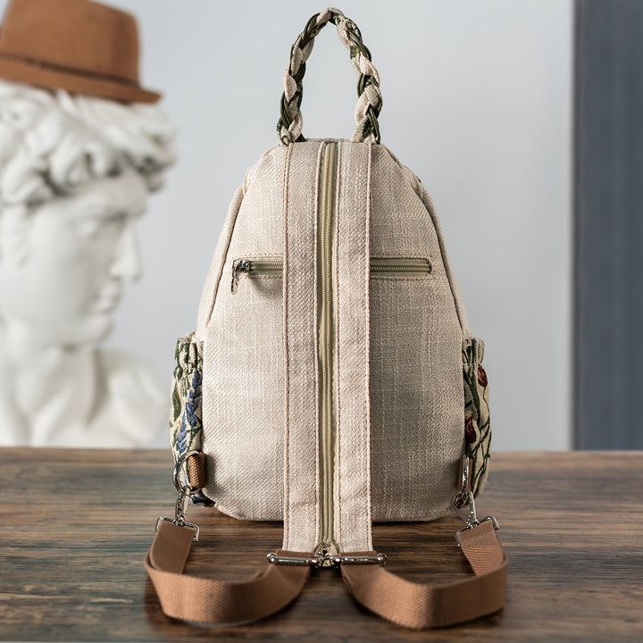 Hangzhou | Handgefertigter Ethno-Rucksack mit Stickerei