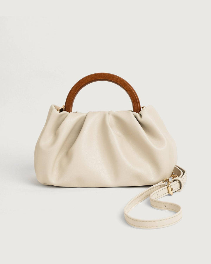 Sydney | Kompakte Retro PU‑Handtasche