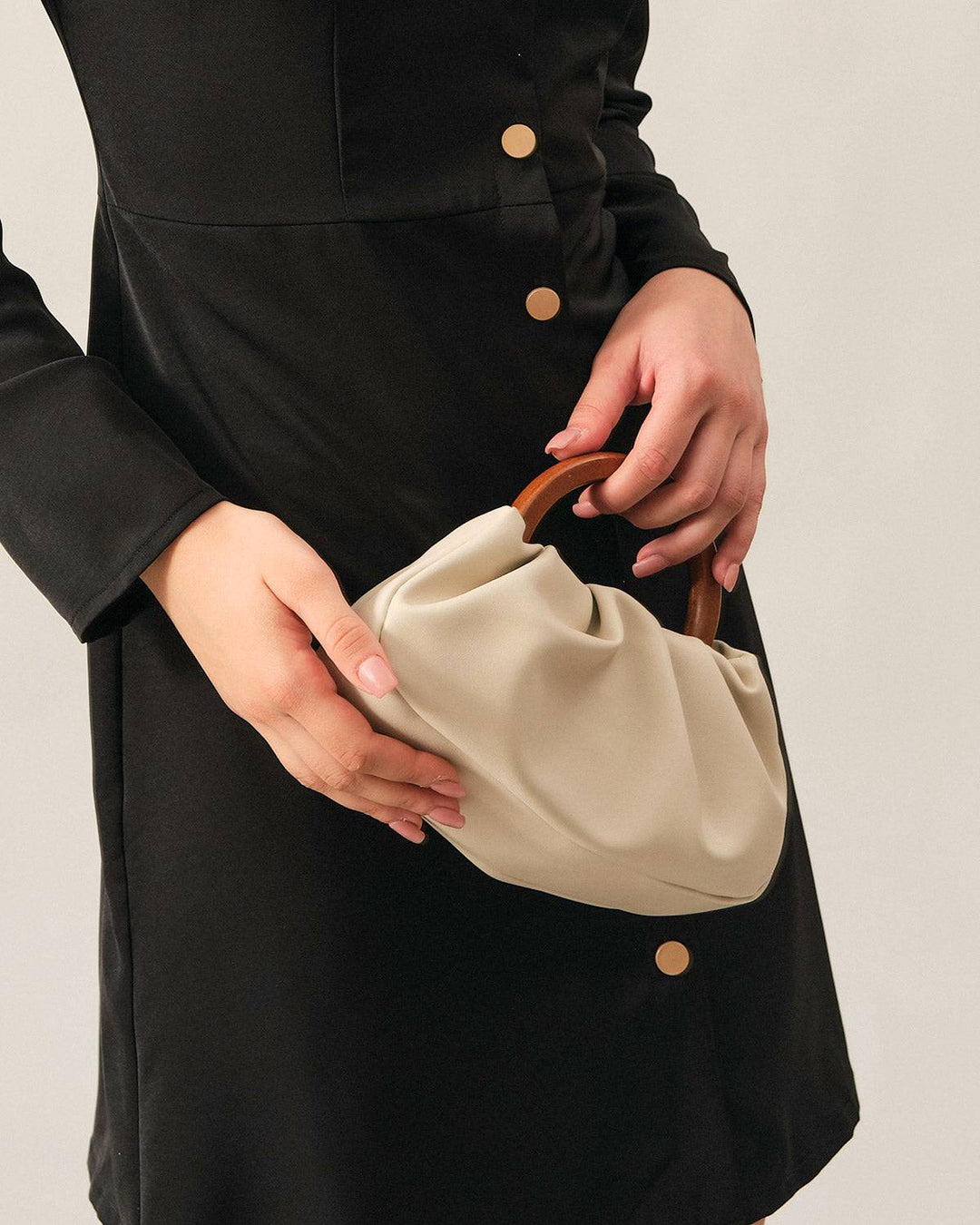 Sydney | Kompakte Retro PU‑Handtasche