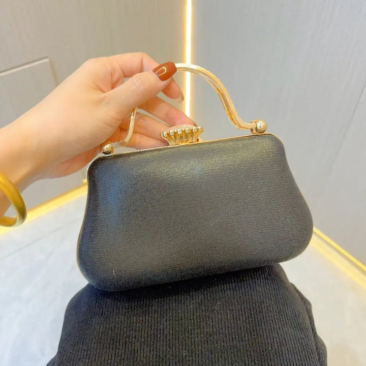 Providence | Perlen‑&‑Kristall Abendhandtasche