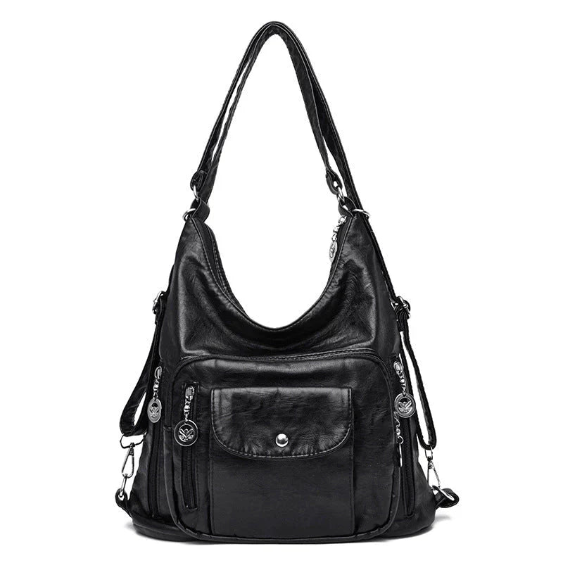León | Große Multifunktionale Ledertasche