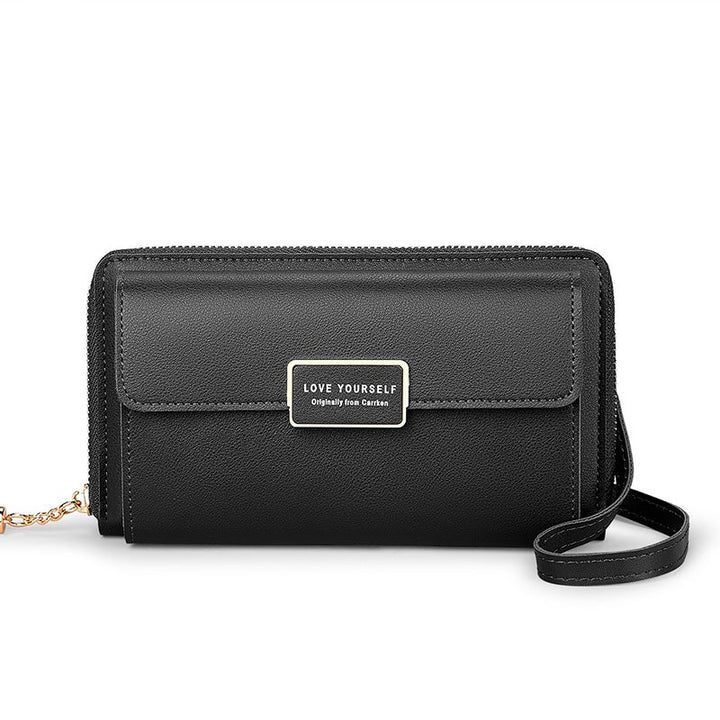 Skopje | Wandelbare Clutch‑Schultertasche