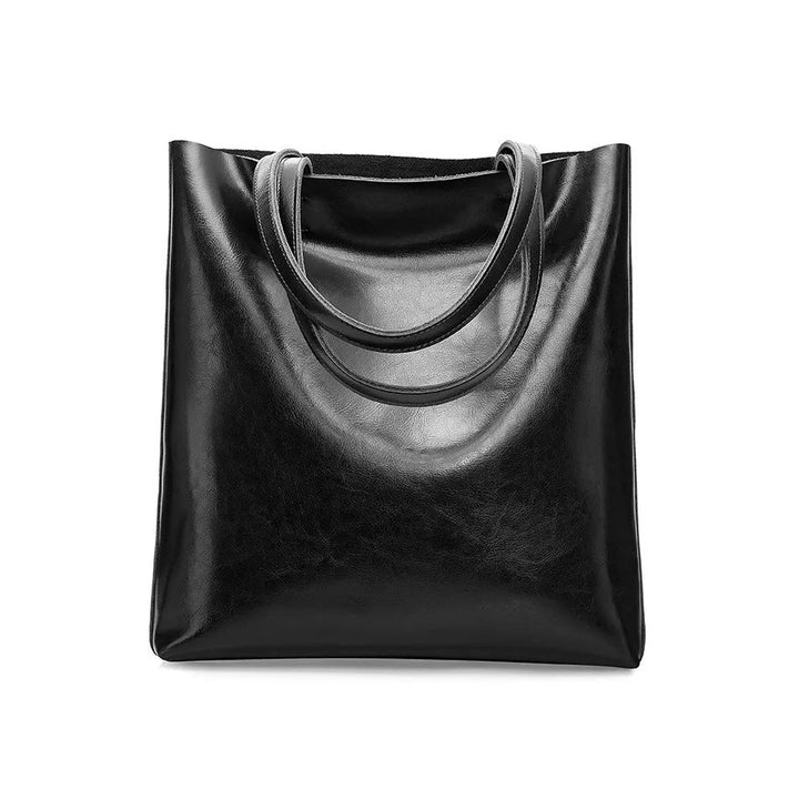 Patna | Minimalistische Leder‑Tote für Alltag