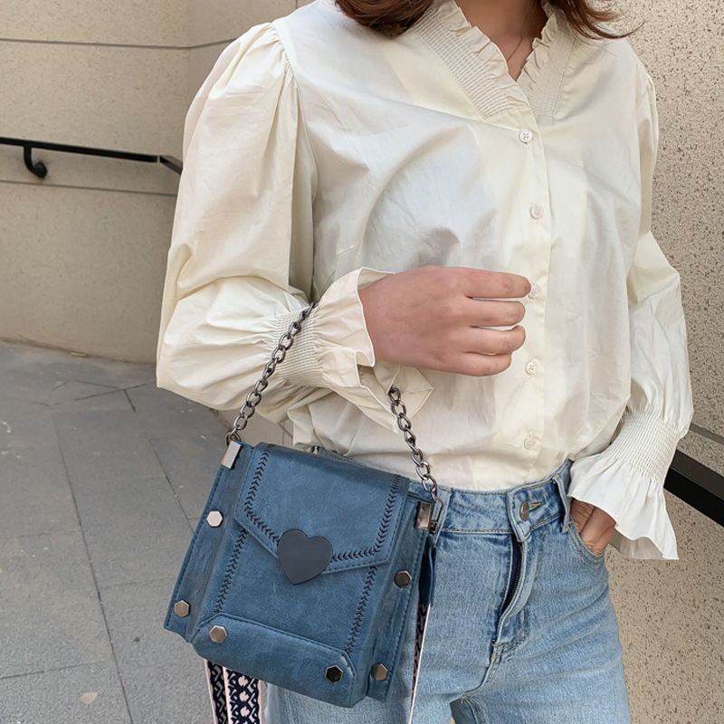 Addis Ababa | Elegante Schultertasche Groß