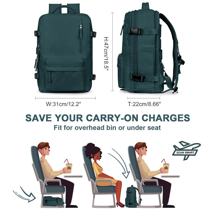 Menongue | großer wasserdichter Reisetaschen-Rucksack