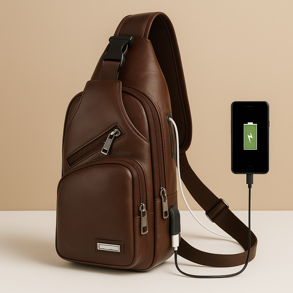 Austin | Leder Crossbody Tasche für Herren