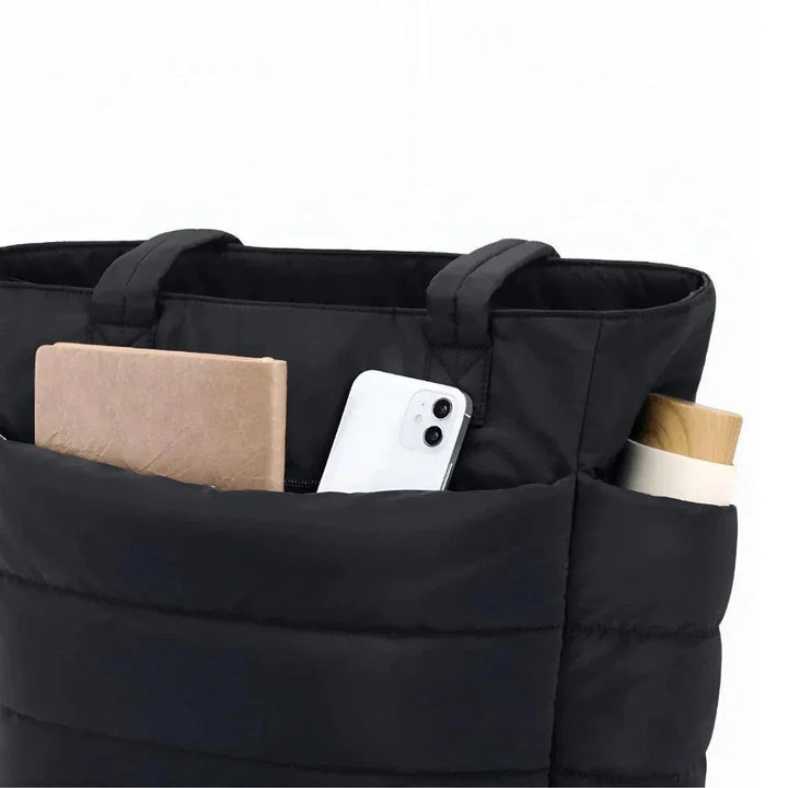 Chelsea | Große Gepolsterte Puffer Tote Bag
