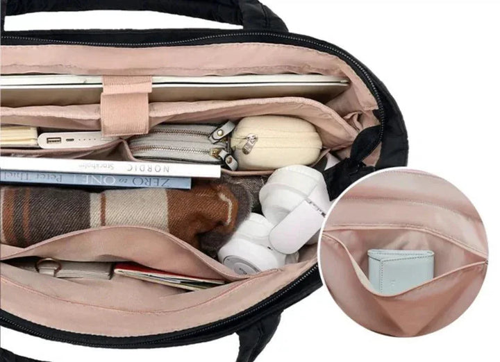 Chelsea | Große Gepolsterte Puffer Tote Bag