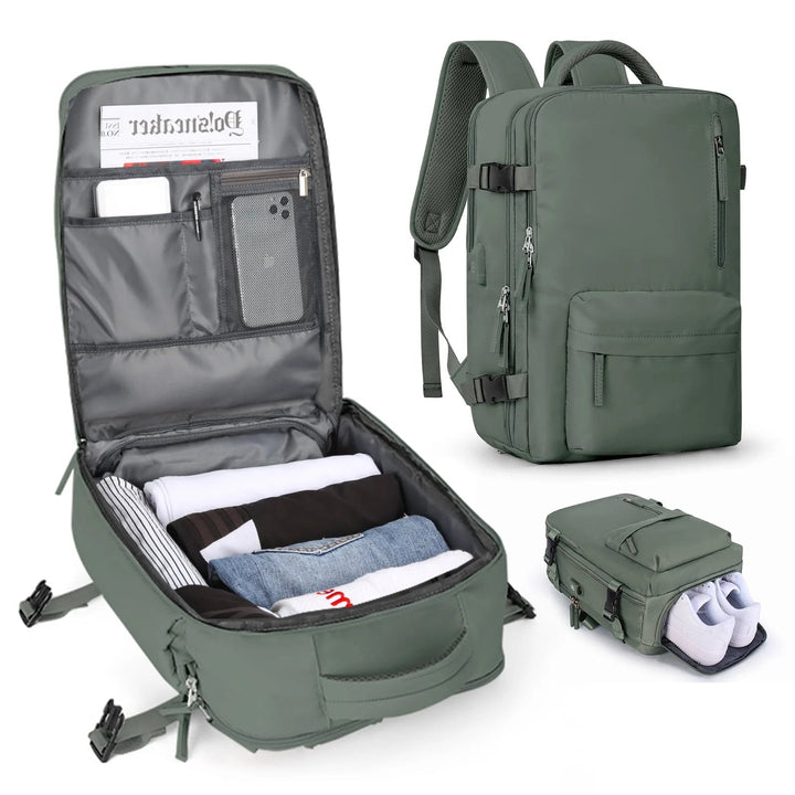 Menongue | großer wasserdichter Reisetaschen-Rucksack