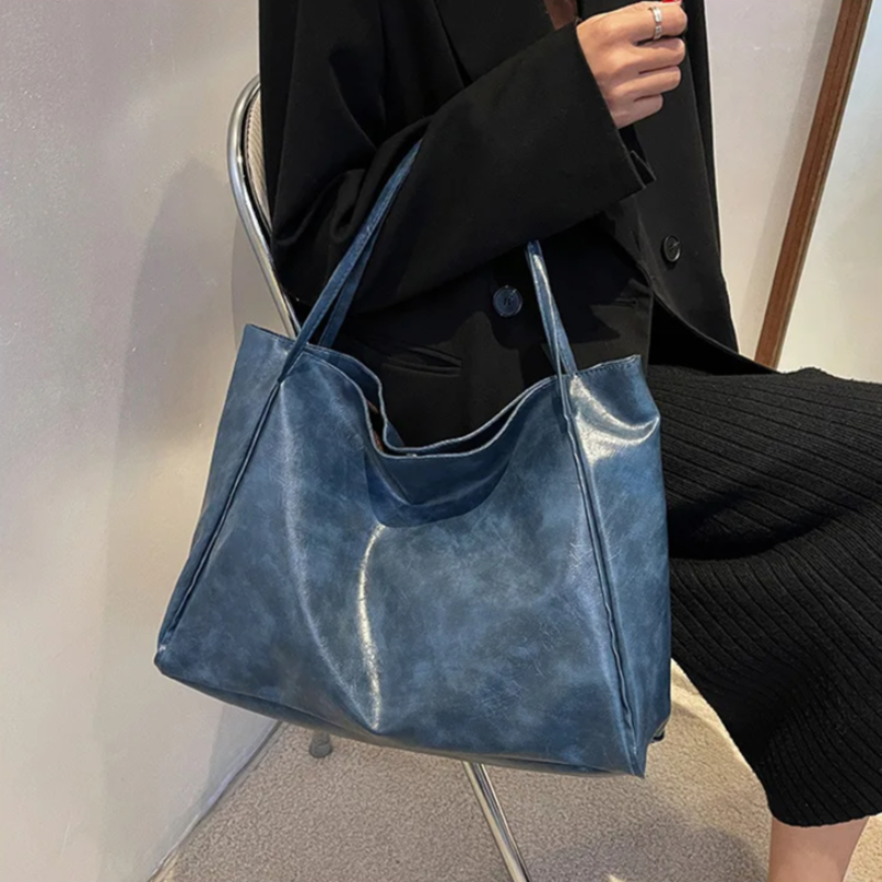 Surabaya | Rote Laptoptasche aus Kunstleder