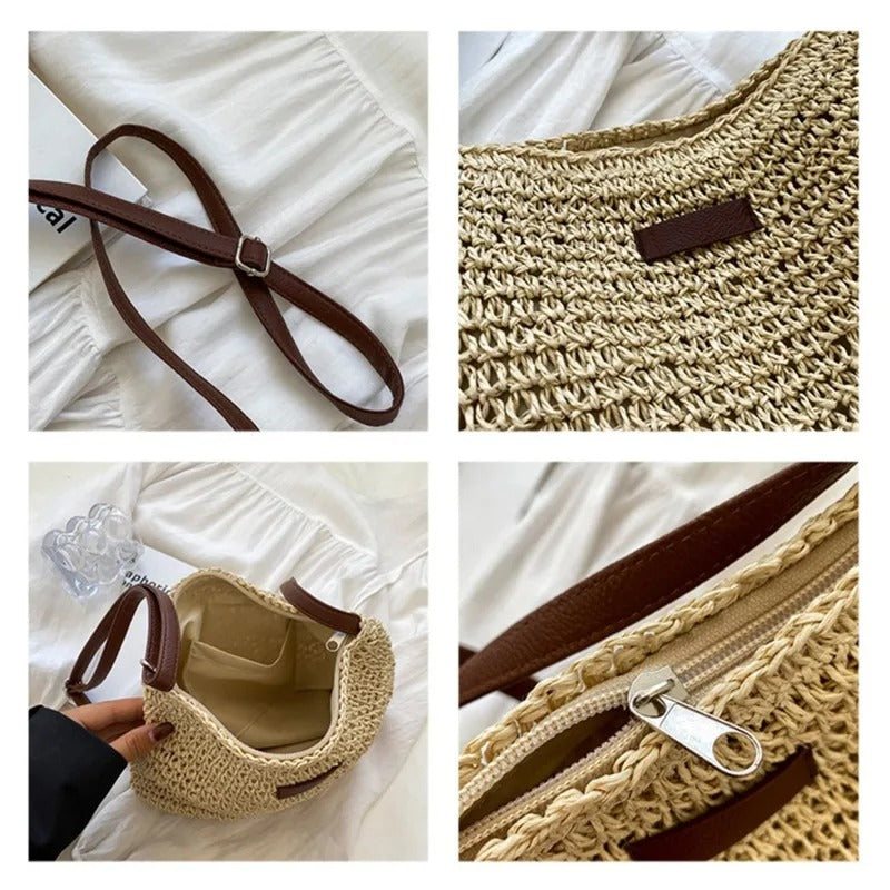 Chile | Stylische Strohtasche für Essentials