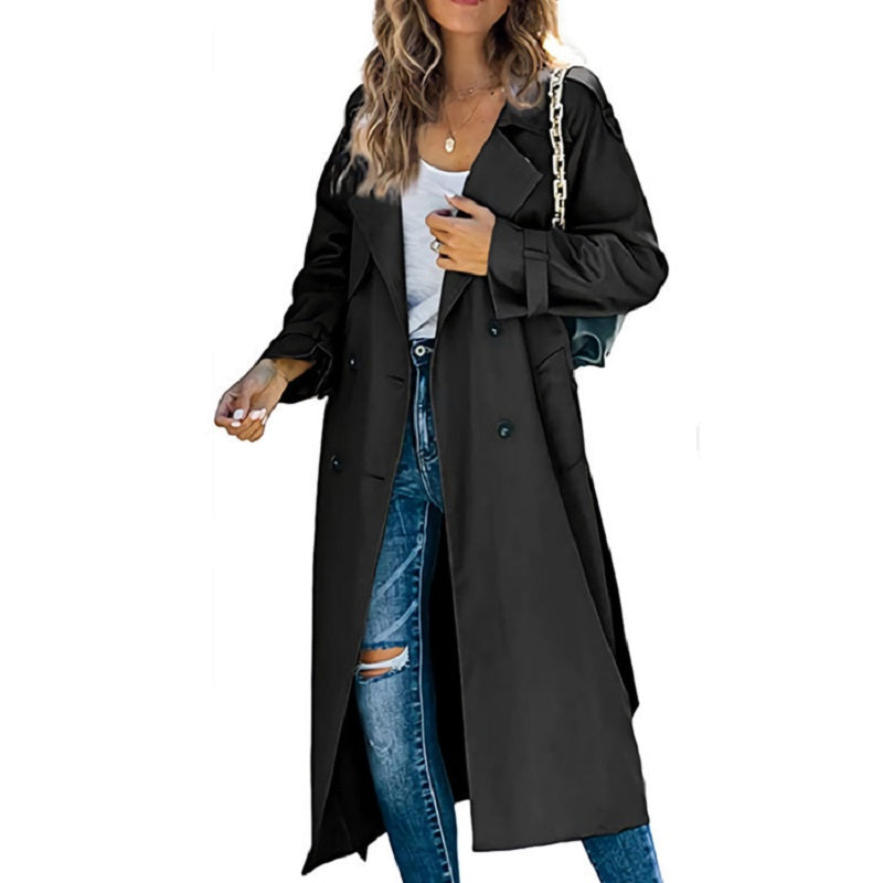 Avandra | Langer Damen Trenchcoat