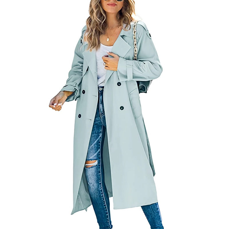 Avandra | Langer Damen Trenchcoat