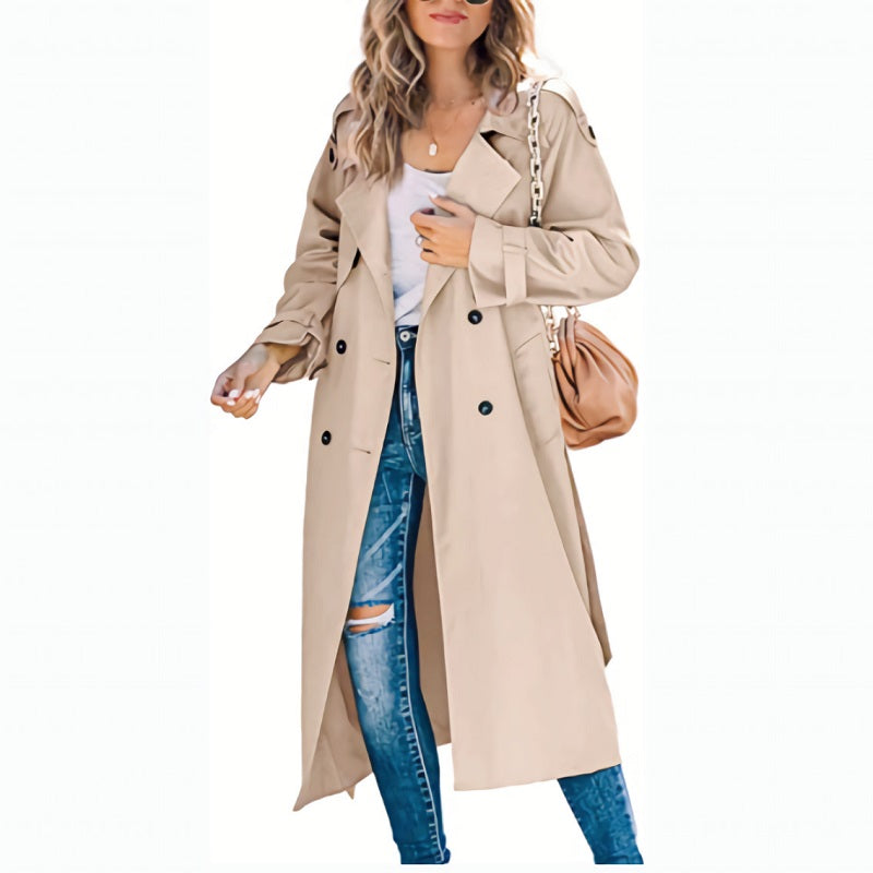 Avandra | Langer Damen Trenchcoat