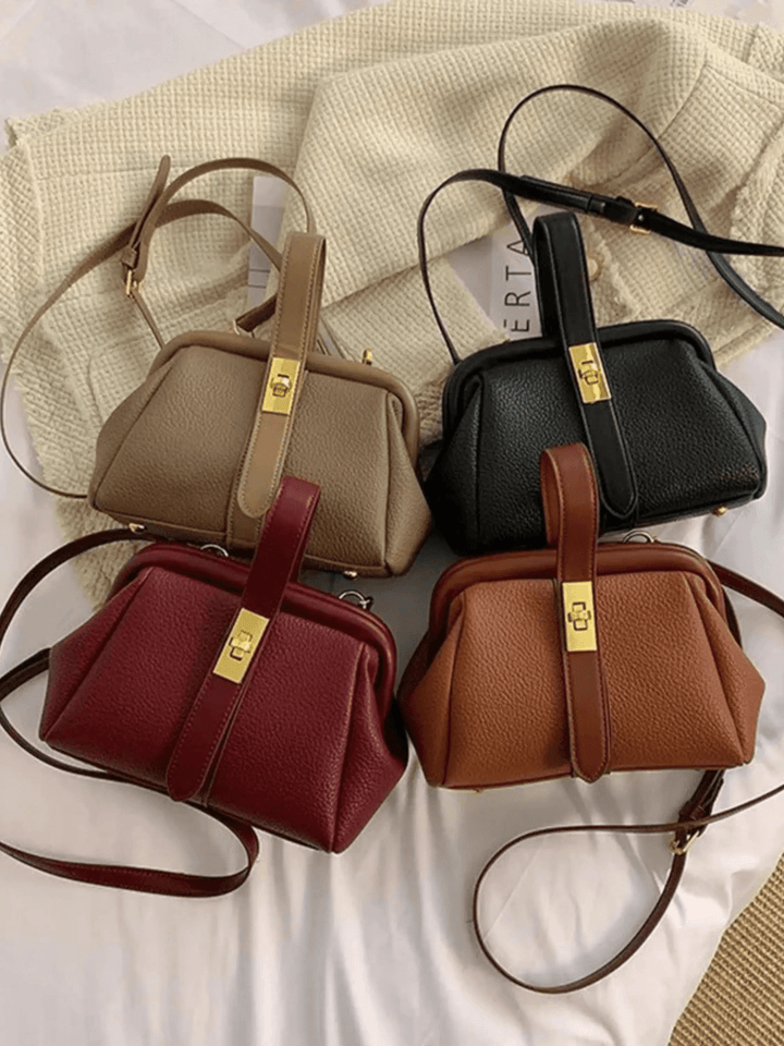 Taichung | Strukturierte Lederhandtasche