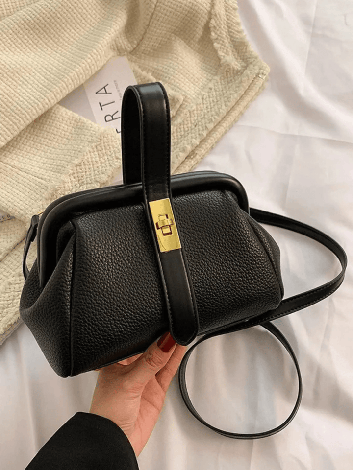 Taichung | Strukturierte Lederhandtasche