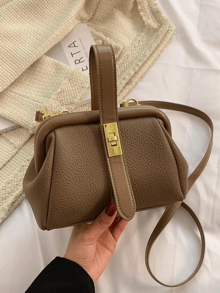 Taichung | Strukturierte Lederhandtasche