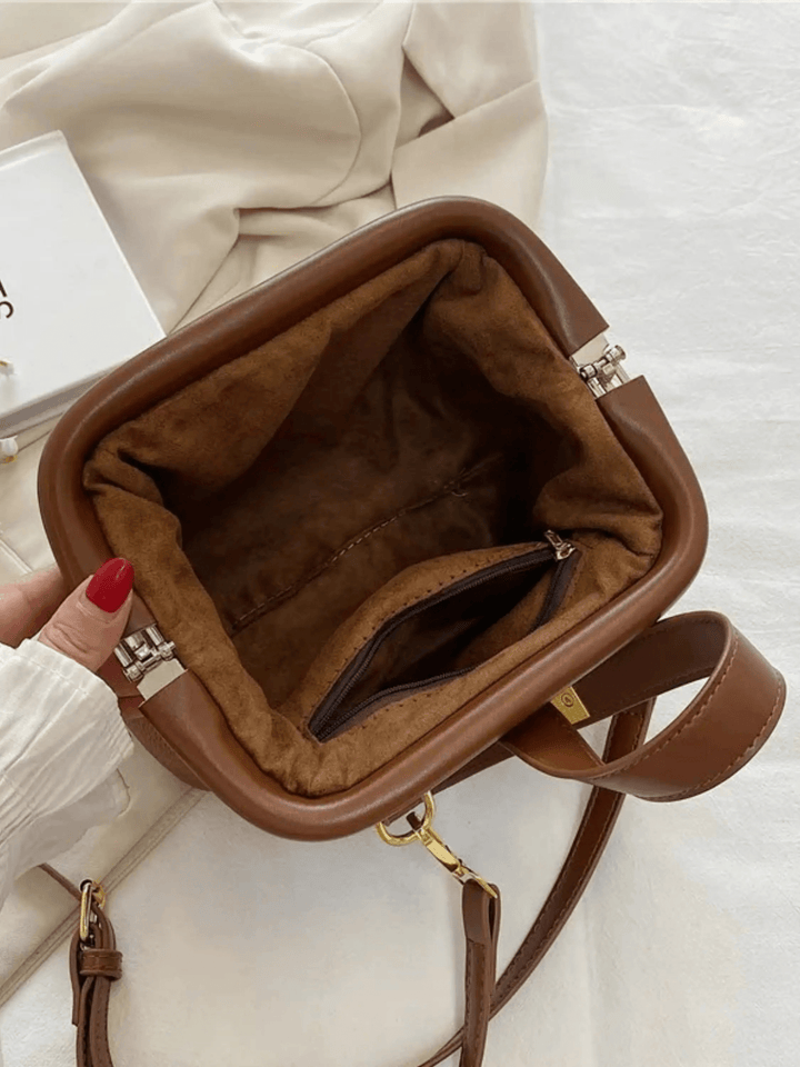 Taichung | Strukturierte Lederhandtasche