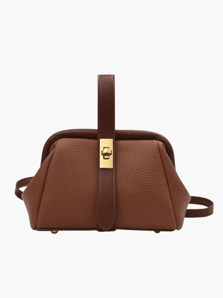Taichung | Strukturierte Lederhandtasche