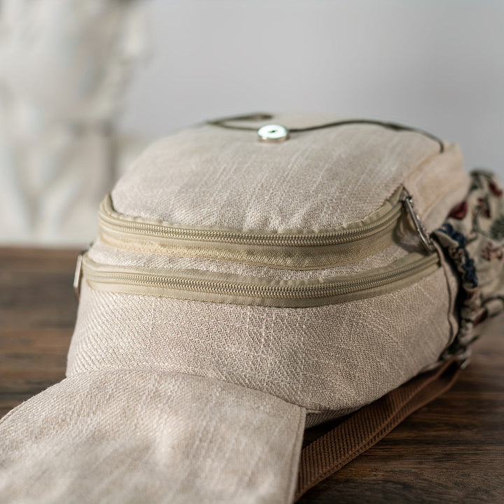 Hangzhou | Handgefertigter Ethno-Rucksack mit Stickerei